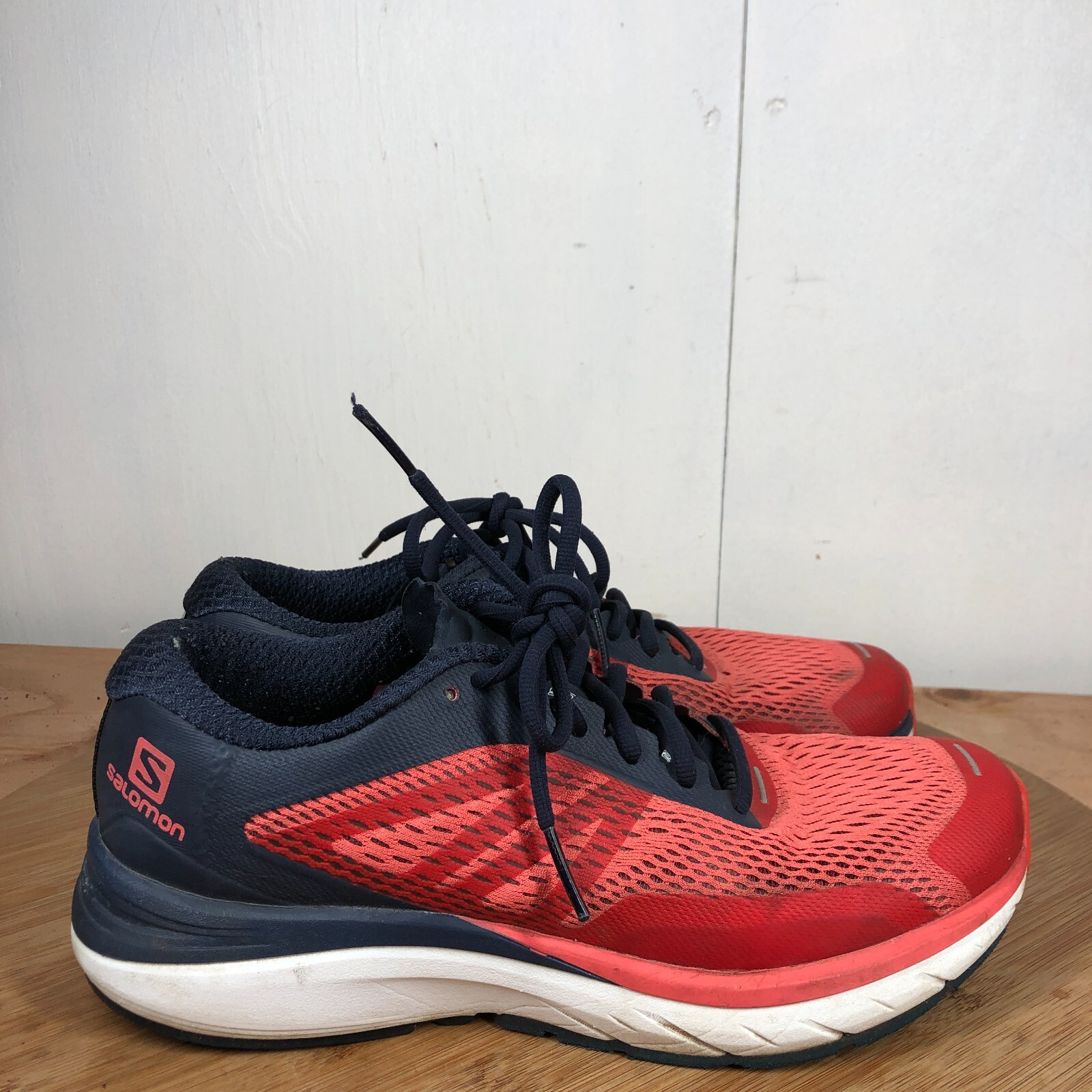 Salomon Shoes Donna 10 Sonic RA Max 2 Sneakers Corsa Rosso Maglia Allenamento Strada