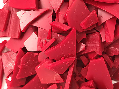 RUBY RED INJECTION WAX FREEMAN WAX CASTING FERRIS 1 POUND FLAKES