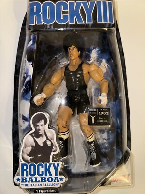 ROCKY3  ROCKY BALBOA〜ロッキー3 フィギュア Rocky III Rocky Balboa Action Figure Jakks Pacific New RARE