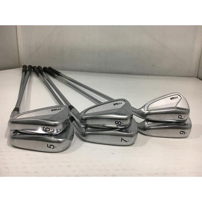 PRGR RS FORGED 6tlg 5-Pw Eisensatz PRGR Original M-43 Flex Stiff Rechtshänder
