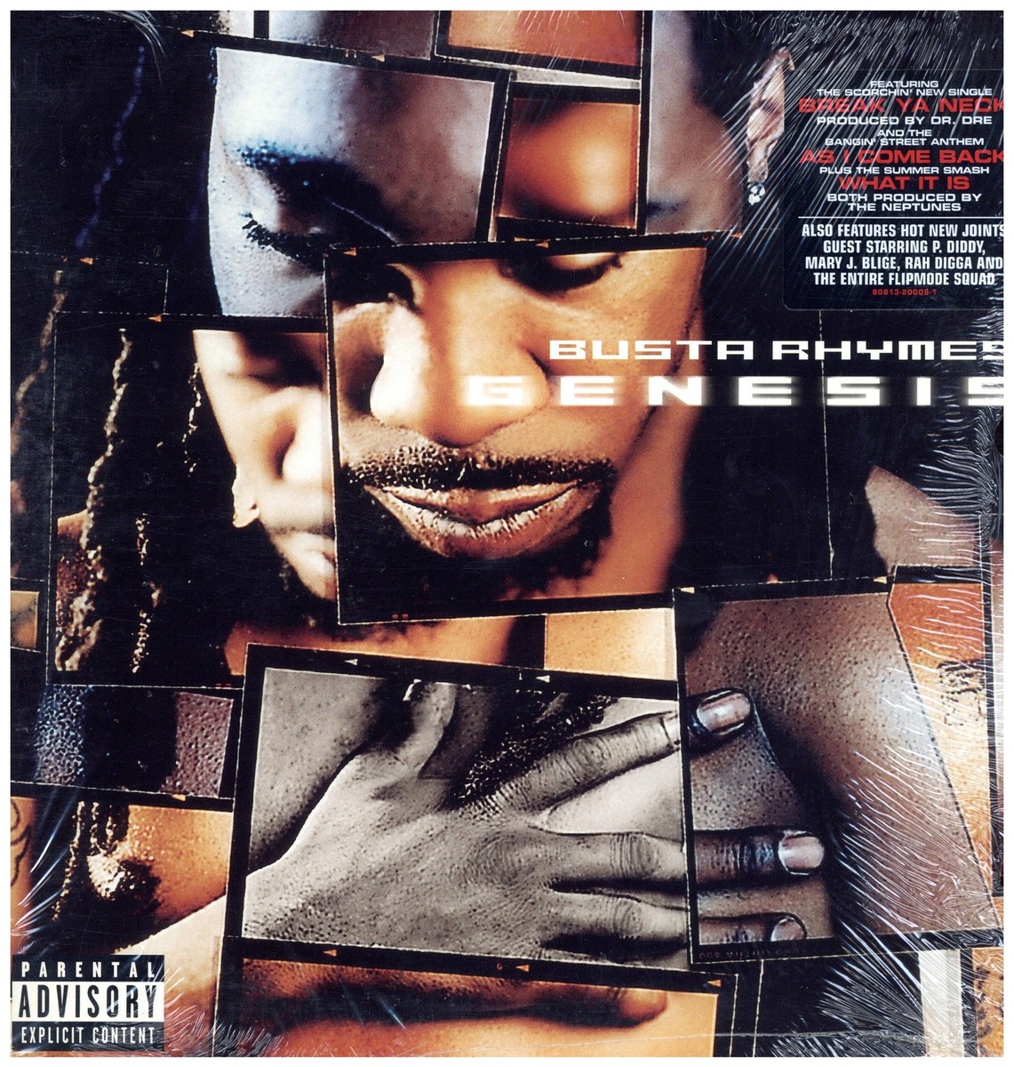 欧2LP Busta Rhymes Genesis MOVLP1603 Music On Vinyl /00660 LP BUSTA RHYMES Genesis (2LP 180g VINYL, MOVLP1603, 2016