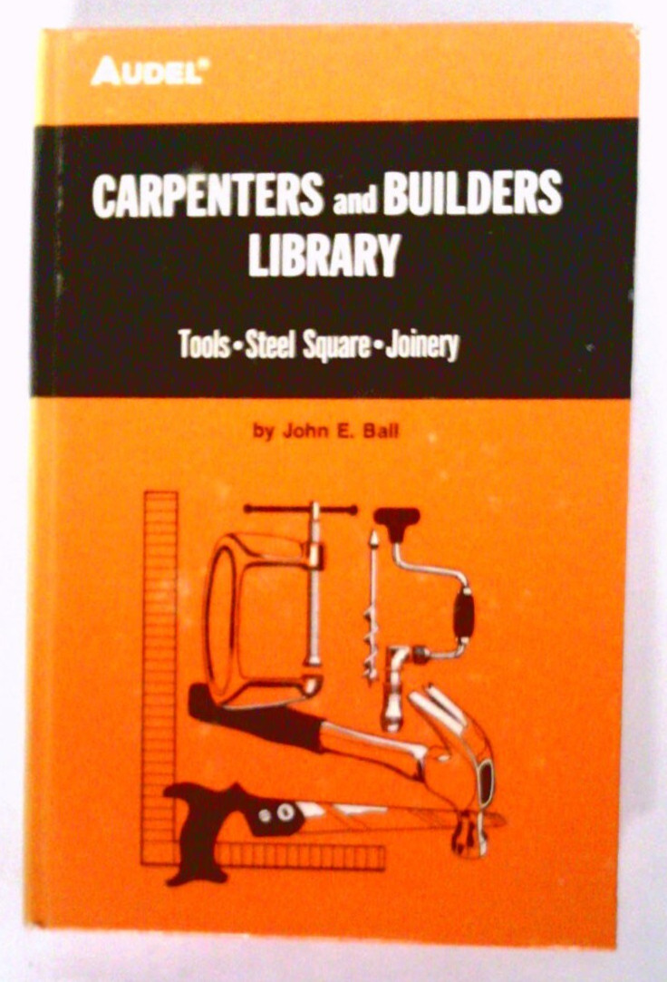 ✅   Audel~Carpenter and Builders Library~4 Volume Set~John Ball~1978~Vintage