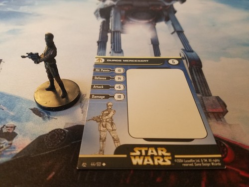 Star Wars Miniatures Rebel Storm 44 Duros Mercenary
