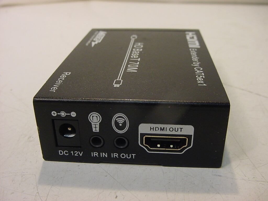 METRA HDMI EXTENDER BY CAT5ex1 RECEIVER NO POWER CORD INCLUDED eBay