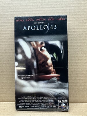 Apollo 13 VHS Original 1995 Factory Sealed NEW MCA Watermark Tom Hanks ...