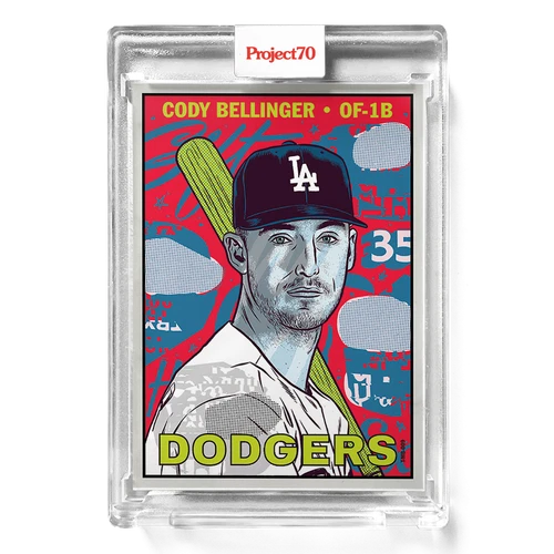 Cody Bellinger Topps Project 70 Morning Breath #400 /671 1967 Design with Box