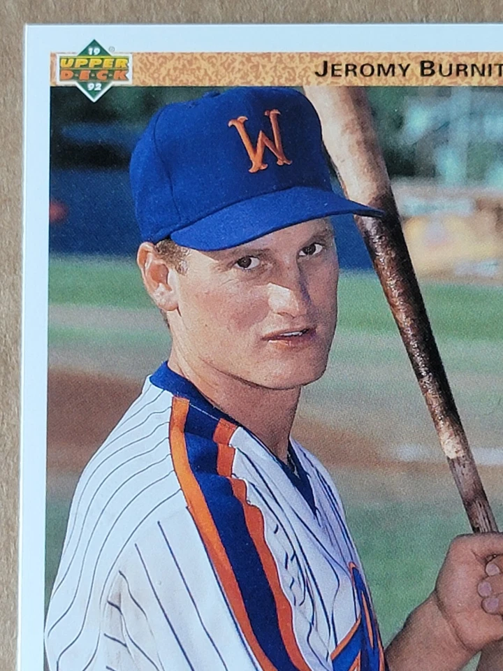Jeremy Burnitz 1992 Upper Deck Prospect Baseball Card #65 New York Mets - Image 2 of 4