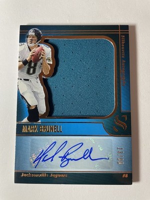 2025 Panini Silhouette NFL Bronze Patch Auto Mark Brunell Jaguars /99