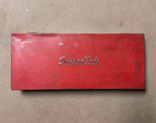 Vintage Snap-On GA-1 Impact Driver Metal Storage Case