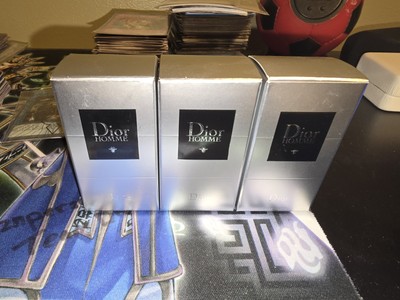 Dior Homme  Eau De Toilette 0.34 oz X3