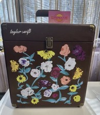 Swiftie Costravio Hand Decorated Floral Surprise Piano Vinyl Record Storage Case