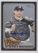 2014 Heritage Minor League Edition Real One Black 25/35 Wyatt Mathisen Auto 2d7