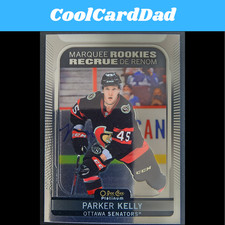 2021-22 O-Pee-Chee Platinum Marquee Rookies Parker Kelly #240 Senators