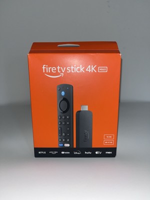 NEW Amazon Fire TV Stick 4K MAX, Wi-Fi 6E, 2.0 GHz, 16GB/Alexa