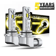 For Lexus LS430 LS460 GS350 GS430 9006 HB4 LED Fog Light Bulbs 6000K Pack of 2