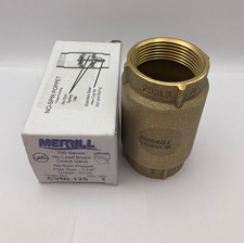 MERRILL CVNL125 1-1/4 Brass Check Valve 700 S...