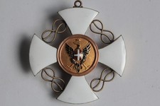 Orden der Krone von Italien Orden Kommandantenkreuz gold emailliert (33036)