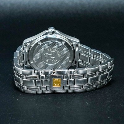 Vintage 1998[N-MINT] OMEGA Seamaster 120m Silver WhiteDate Cal