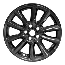 Refurbished 18x7 Painted Black Wheel Fits 2019-2024 Mazda 3 560-64971 Refurbished 18x7 Painted Black Wheel Fits 2019-2024 Mazda 3 560-64971