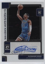 2022-23 Panini Donruss Optic Signature Series Ousmane Dieng #SS-ODH Auto 11dc