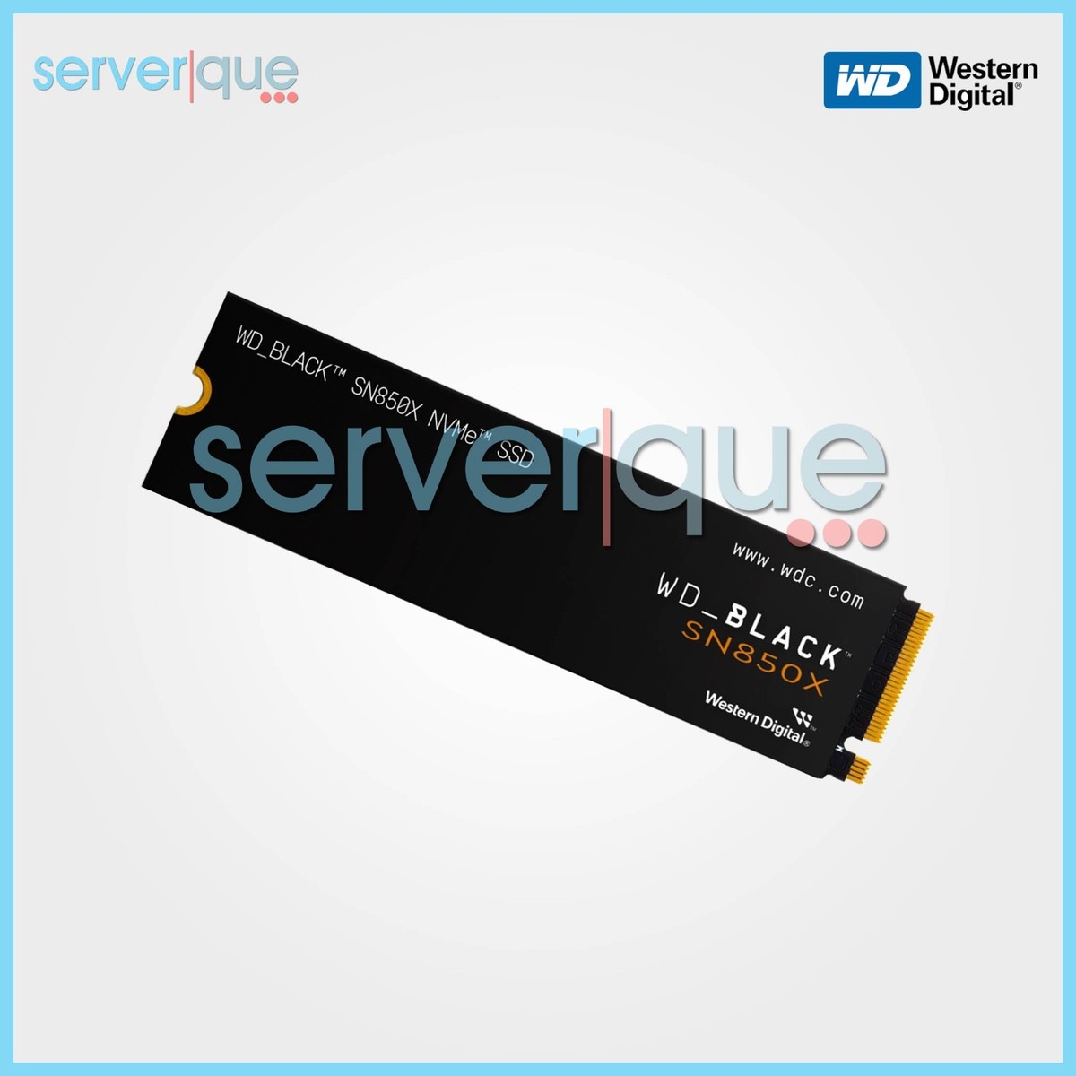 内蔵型SSD Western Digital BLACK SN850X WDS400T2X0E Western Digital WDS400T2X0E Black SN850X 4TB PCIe 4.0 NVMe M.2
