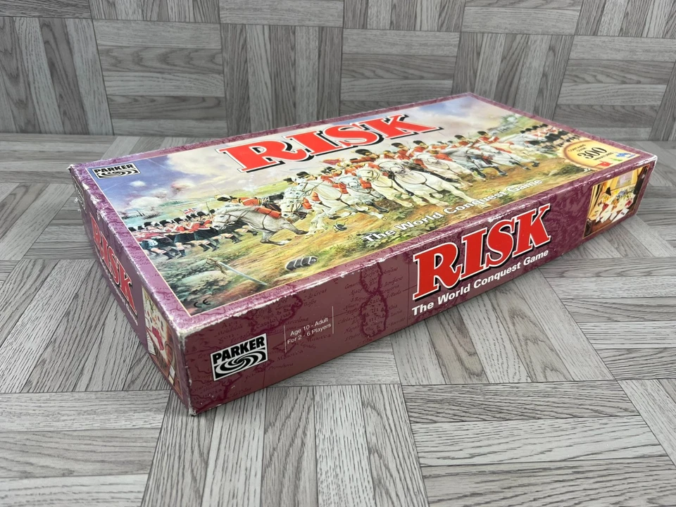 Risk Board Game 1992 by Parker - World Conquest - Vintage Game - Image 3 of 4