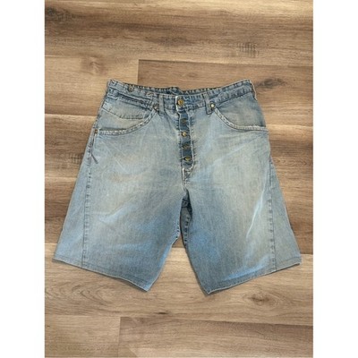 Vintage Levi's Engineered Jeans Twisted Buckle Back Shorts Size 36 11.5'' Inseam