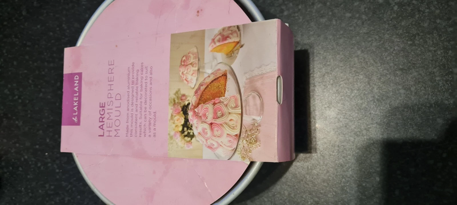 Set Of 4 Lakeland Hemisphere Cake Tins Large - Small Amazing For Ball Cakes