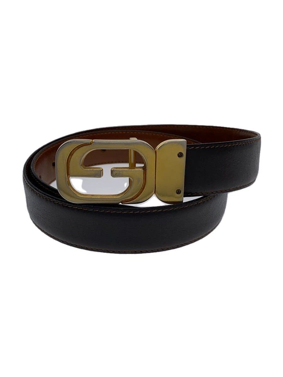 Ceinture GUCCI cuir marron uni homme 11523 occasion
