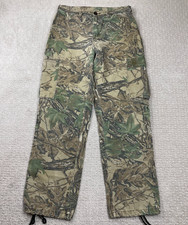 Vintage Realtree Camo Pants Mens Fits 30x30 Adjustable Waist Cargo Ripstop 90s