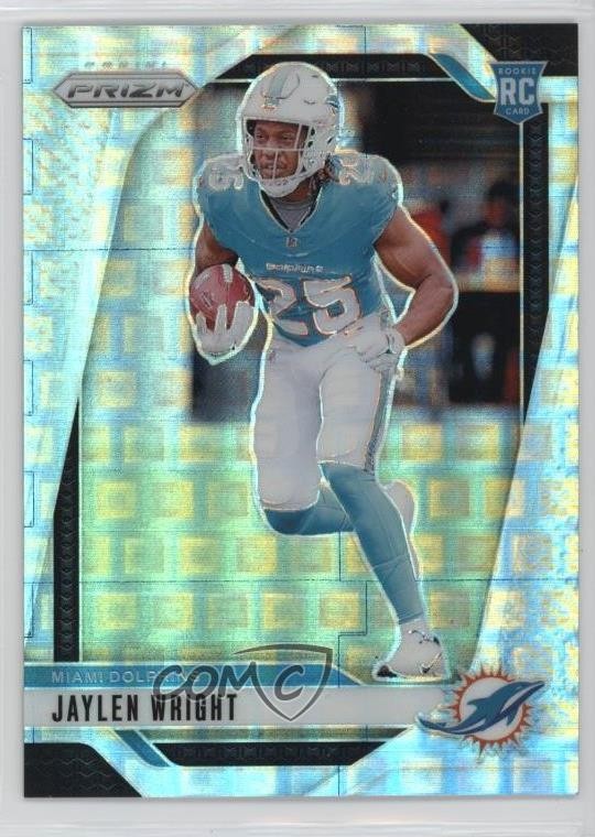 2024 Panini Prizm Rookies Pandora Prizm /400 Jaylen Wright #348 Rookie RC