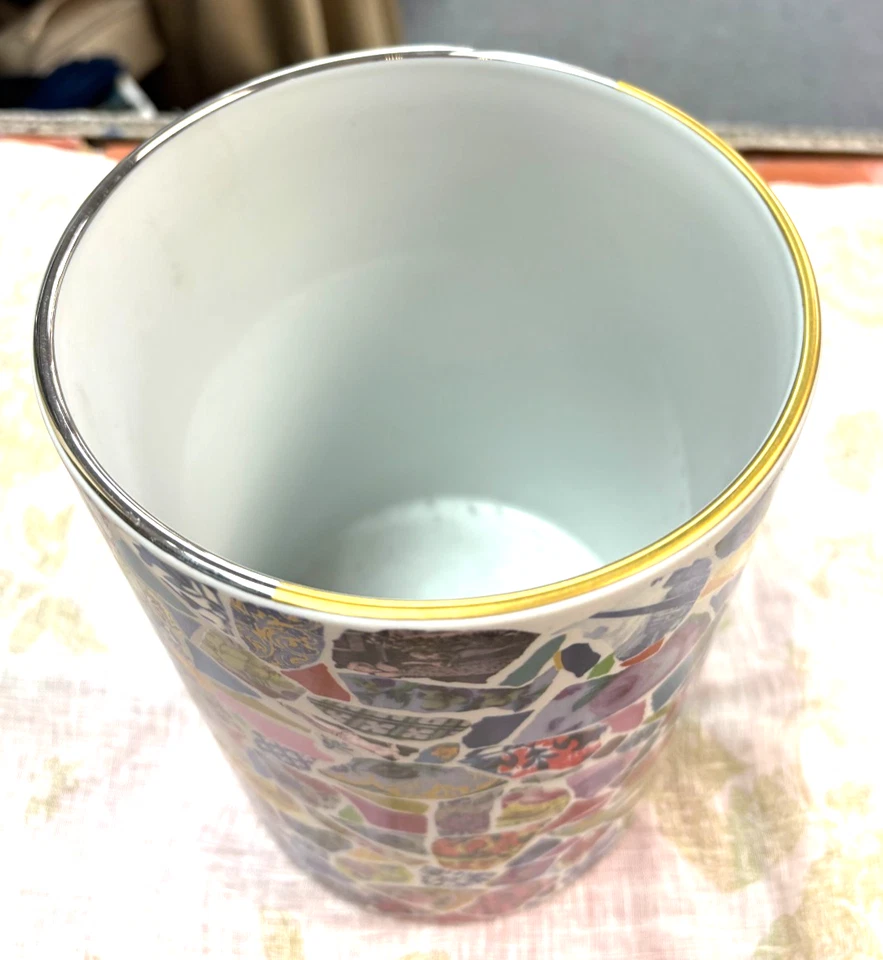 Jarrón Christian Lacroix Picasette de Vista Alegre 8"H x 6"A NUEVO Foto 3 de 4