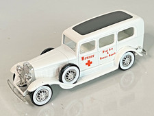 Solido 1:43 Scale #4060 1931 Cadillac V16 Ambulance - Denver First Aid & Rescue