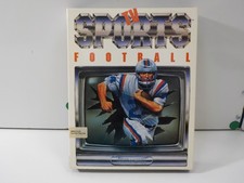 A806 TV SPORTS FOOTBALL AMIGA GAME W/ BOX MANUALS & ORIGINAL RECEIPT image