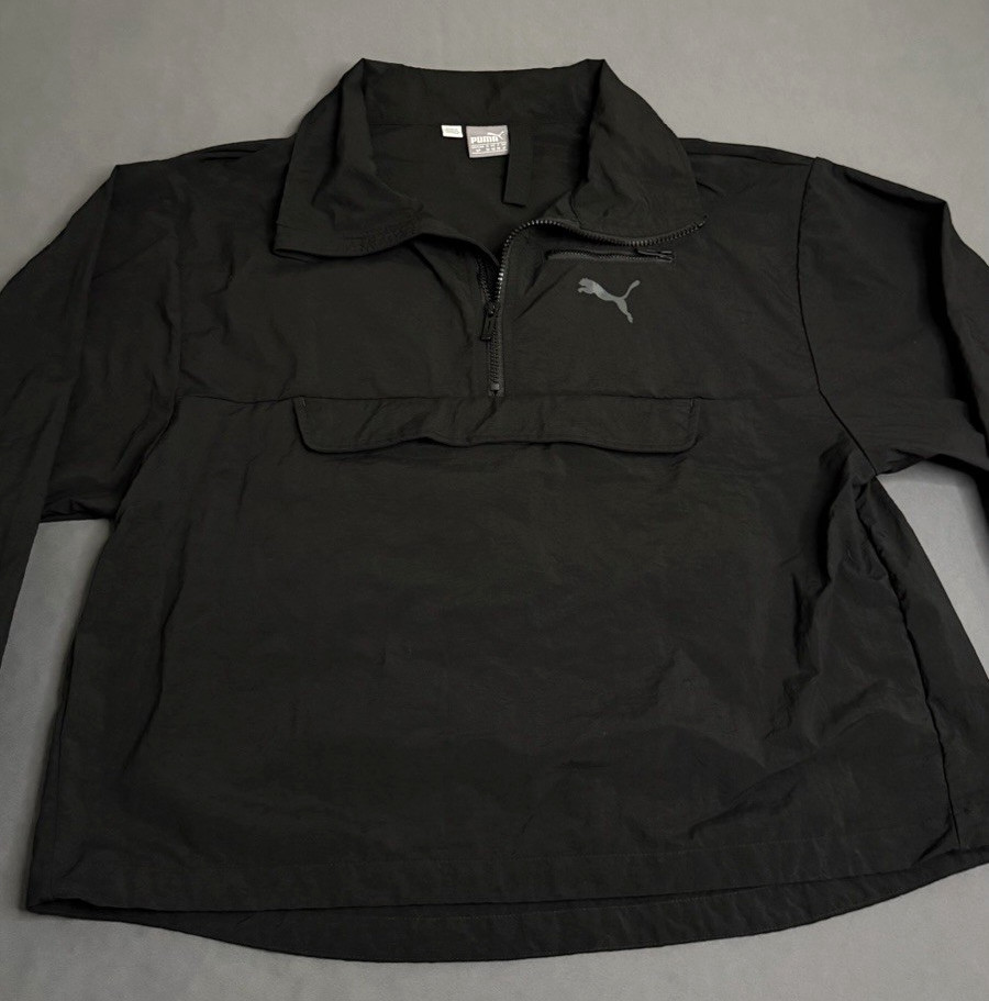Puma Half Zip Pullover Windbreaker Jacket Women's… - image 12