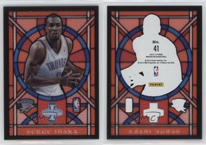 2012-13 Panini Innovation Stained Glass Serge Ibaka #41