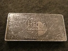 HECLA Mining Company 3 oz .999 Silver Bar 1968 W. H. Foster #442