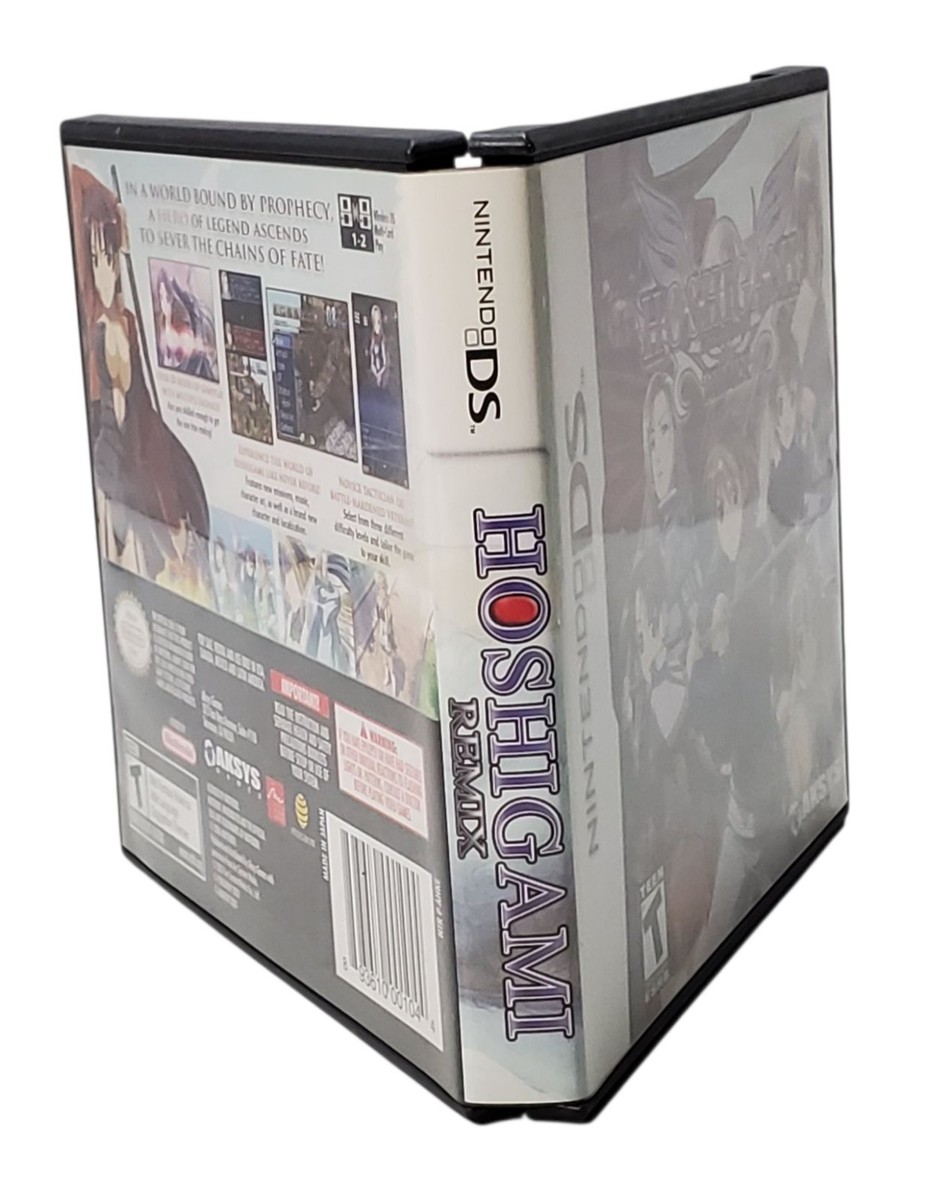 Hoshigami Ruining Blue Earth Remix Nintendo DS NDS Authentic Case