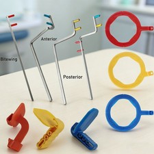Dental Digital Sensor Holder X-Ray Aiming Ring Bitewing/Anterior/Posterior Arm