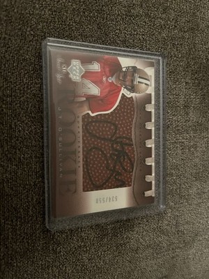 2002 Upper Deck Sweet Spot - Rookie J.T. O'Sullivan #154 /550 (AU, RC)