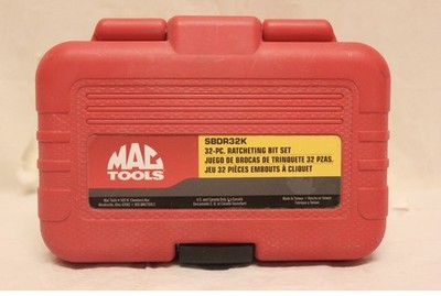 Mac Tools SBDR32K 32 Piece 1/4'' Hex Drive Ratcheting Bit Set