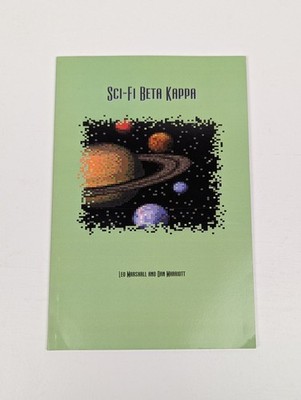 Sci-Fi Beta Kappa  RPG Paperback Signed by Leo Marshall  Illustrated