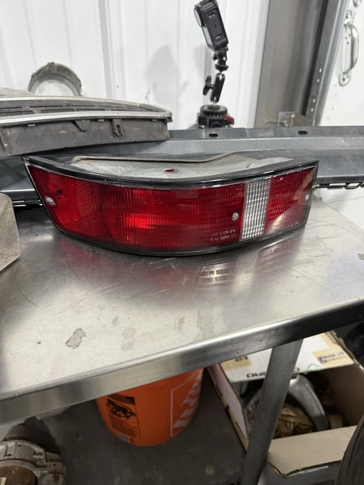 Juego de 2 lentes de luz trasera para Porsche 930 911 912 conductor izquierdo y derecho raro fabricante original Foto 2 de 4