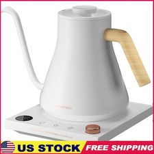 Smart Pour Over Kettle Stainless Steel Temperature Control Gooseneck Spout New