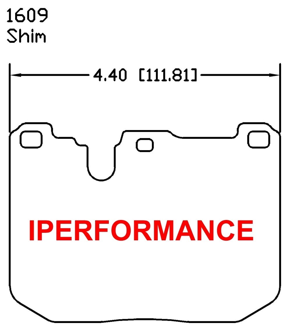 BMW i8 2014 FRONT Brake pad fitting kit
