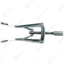 Sklar Alm Retractor Semi-Sharp Prong Depth 1/8in 2in Opening 3in X:50-4265