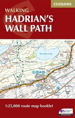 Hadrian's Wall Path Map Booklet: 1:25,000 OS Route Mapping by Mark Richards Pape