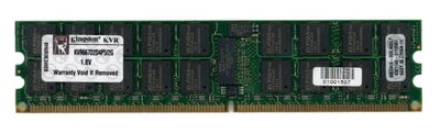 KINGSTON KVR667D2D4P5/2G 2GB DDR2 2Rx4 PC2-5300 667MHz ECC REG 9965416-008.A00LF - Bild 1 von 2