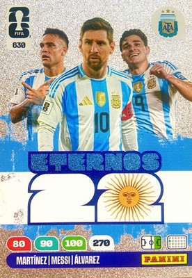 FIFA WORLD CUP 2026 RARE ETERNOS 630 MESSI / ALVAREZ / MARTINEZ | eBay