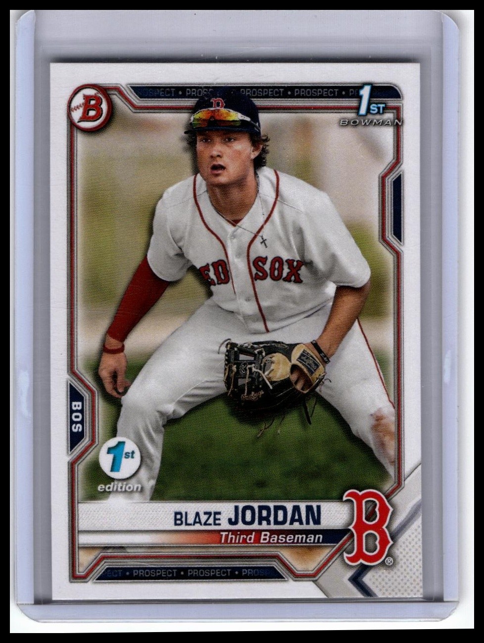 2021 Bowman 1st Edition #BFE-71 Blaze Jordan